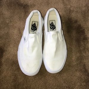 All White Vans